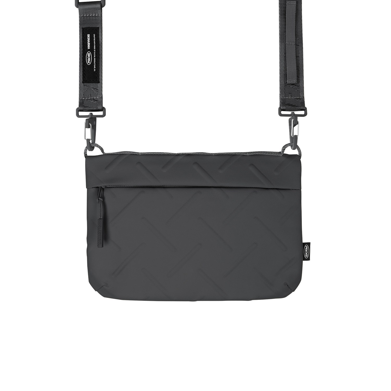 Skinarma Satchel Juno Desenli Naylon Scout Bilek Askı Kayışlı Aksesuar Çantası
