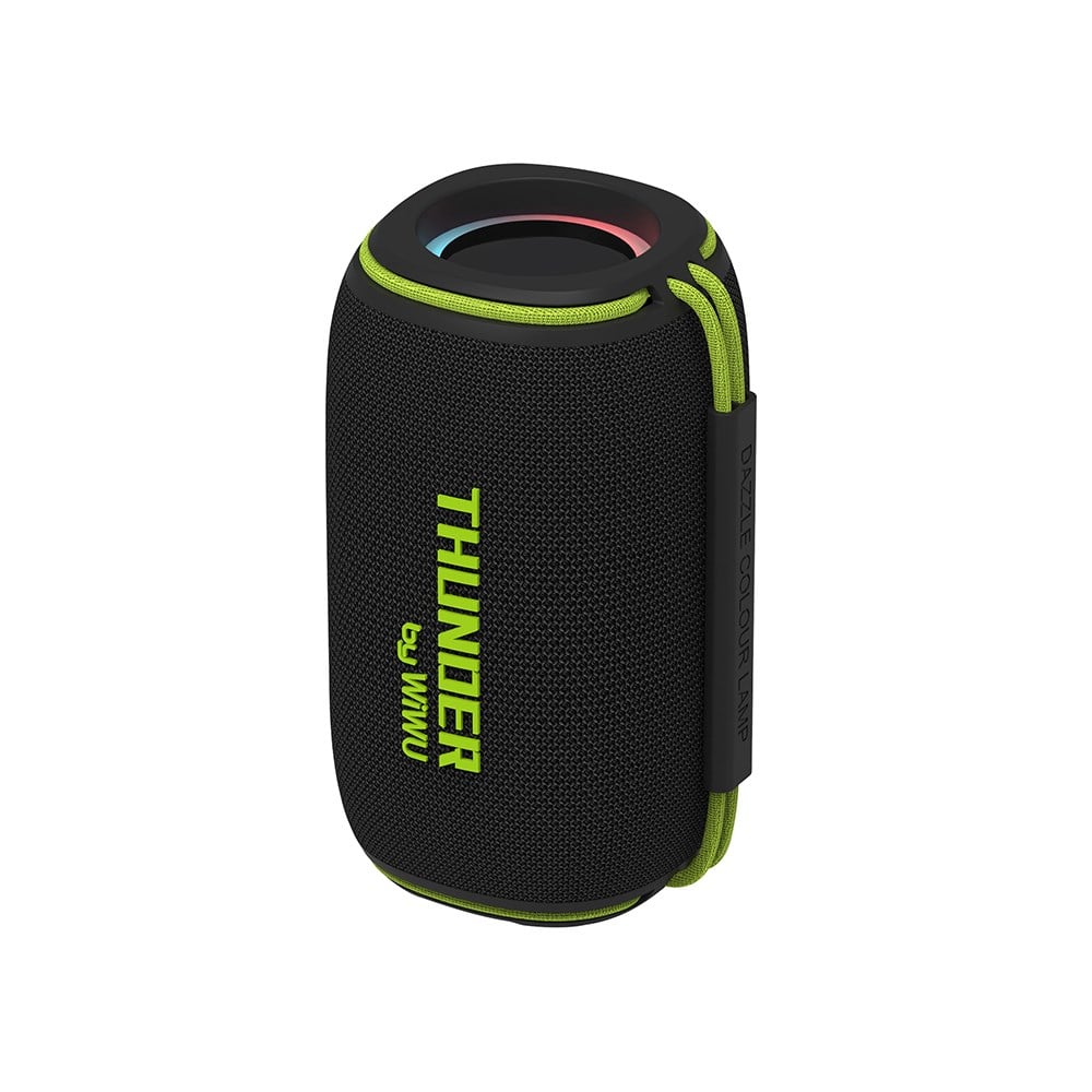 Wiwu H5 Su Geçirmez RGB Işıklı TWS Bluetooth Hoparlör v5.3 15W