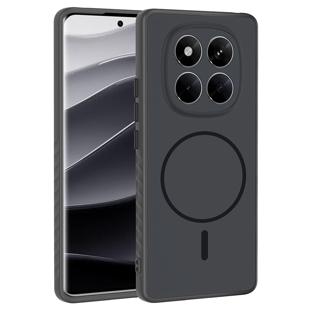 Xiaomi Redmi Note 14 Pro 4G Kılıf M-safe Şarj Özellikli Zore Tea Kapak