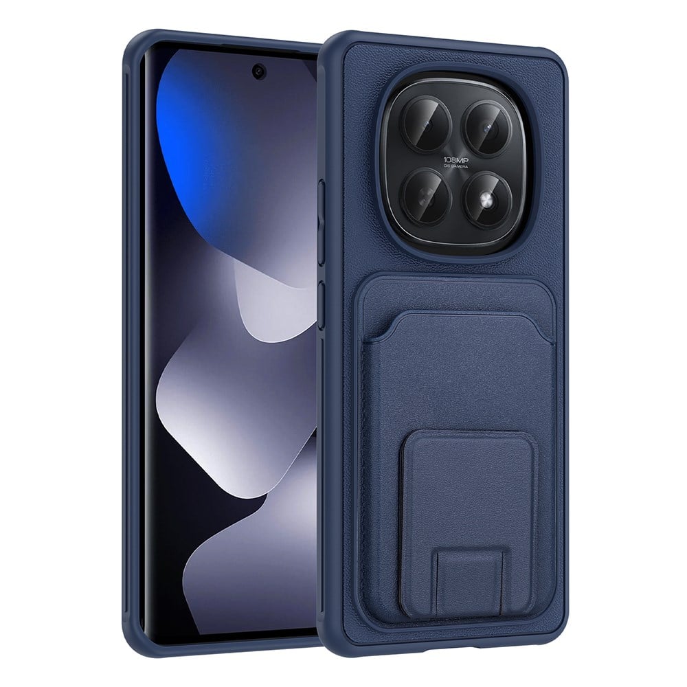 Xiaomi Redmi Note 15 4G Kılıf Kartlıklı TPU Zore Bikart Kapak