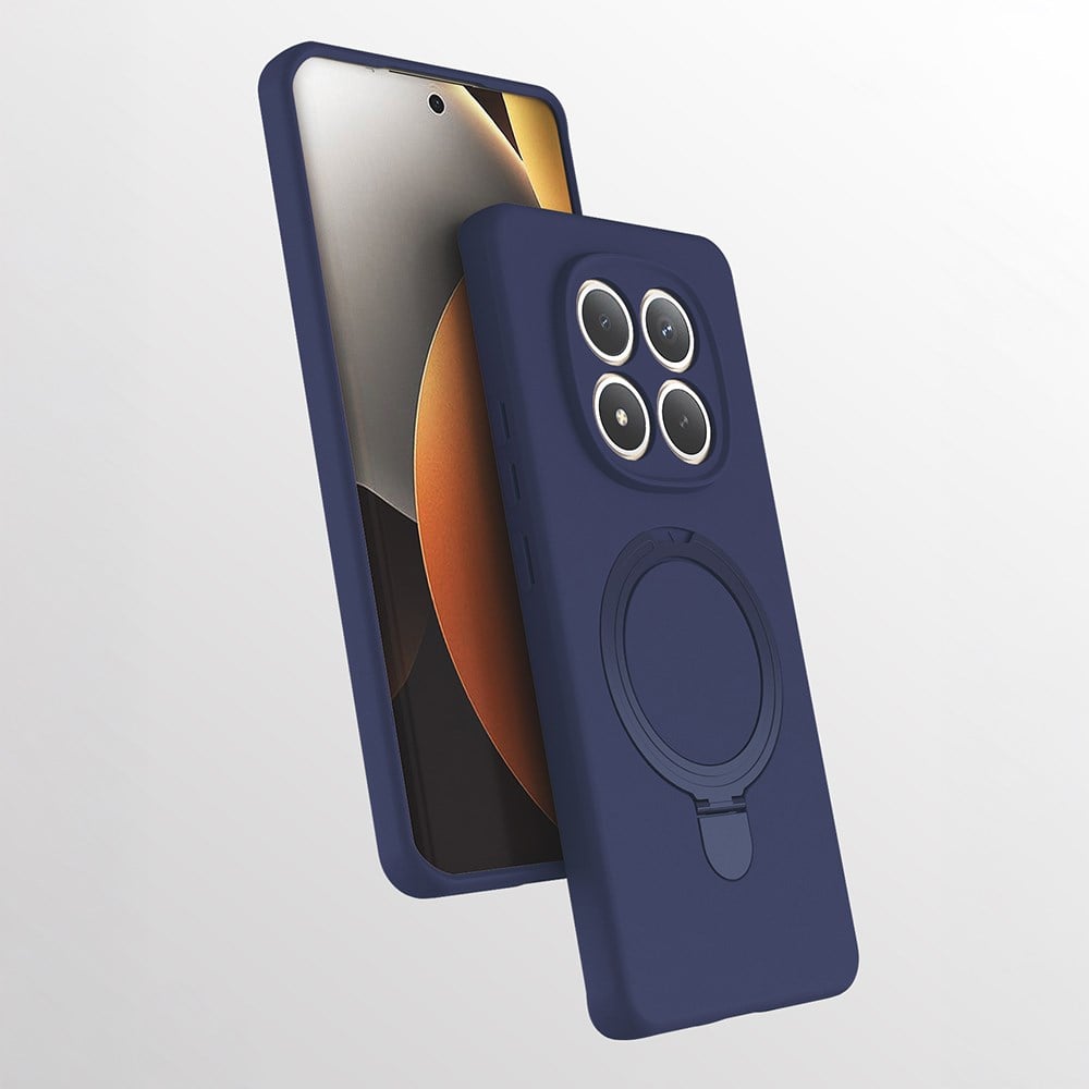 Xiaomi Redmi Note 15 Pro Plus Kılıf M-safe Şarj Özellikli Standlı Zore Samara Kapak