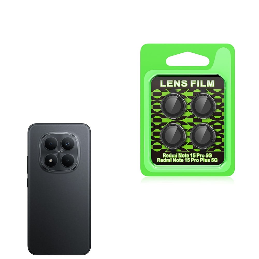 Xiaomi Redmi Note 15 Pro Plus Zore CL-07 Kamera Lens Koruyucu