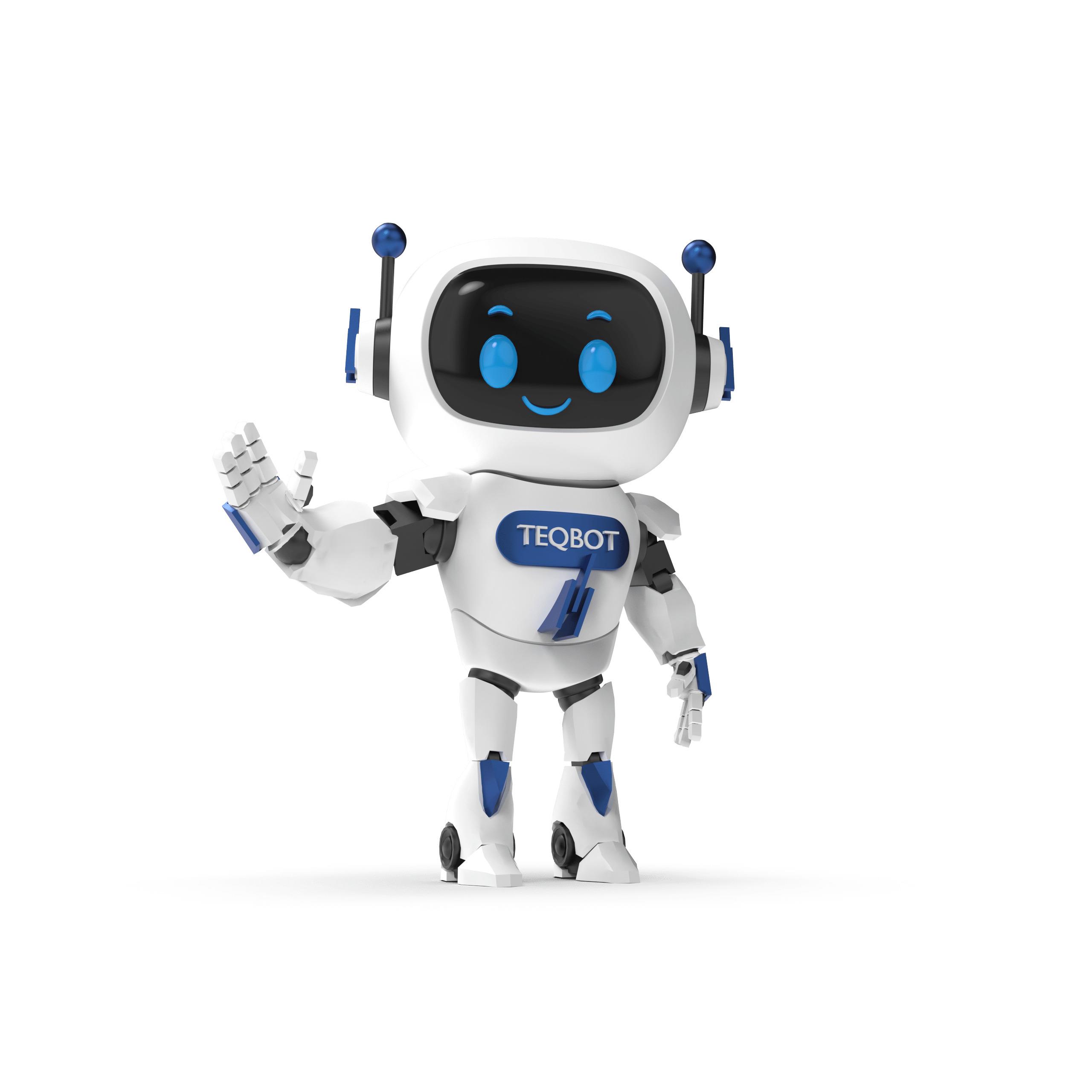 TEQSMA TEQBOT – 3D Yazıcı Üretimi Dekoratif Robot