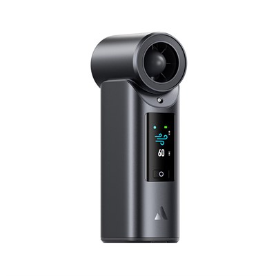 Aecooly PM01S Dijital LED Göstergeli Yüksek Hızlı Portatif Soğutucu El Fanı