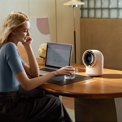 Aecooly TB01 Dijital LED Göstergeli Portatif Soğutucu Masa Fanı