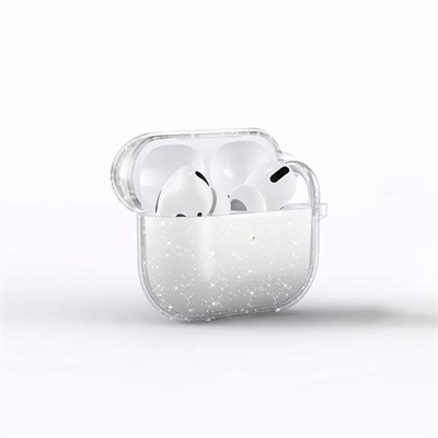 Apple Airpods 3. Nesil Zore Allstar Airbag 32 Parlayan Simli Saydam Renkli Kılıf