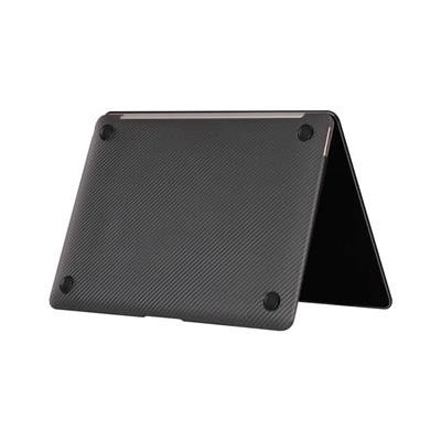Apple Macbook 13.3 Air 2020 A2337 Zore MSoft Carbon Fiber Tasarımlı Kapak