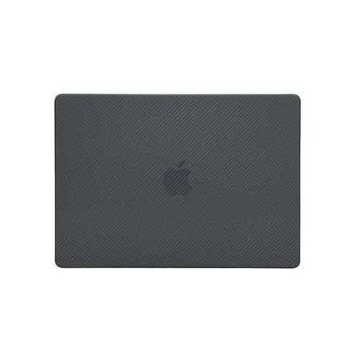 Apple Macbook 13.3 Air 2020 A2337 Zore MSoft Carbon Fiber Tasarımlı Kapak