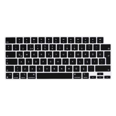 Apple Macbook 13.6 Air 2022 M2 A2681 Zore Klavye Koruyucu Silikon Ped