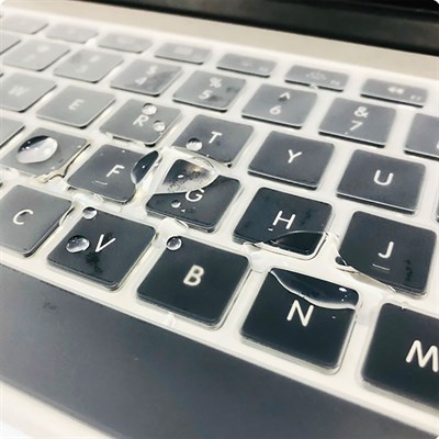 Apple Macbook Air 11 A1370-A1465 Zore Klavye Koruyucu Transparan Buzlu Silikon Ped