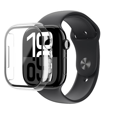 Apple Watch 10 42mm Amazingthing Radix Minimal FullGuard Sert PC Kasa ve Ekran Koruyucu