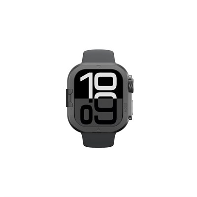 Apple Watch 10 46mm Amazingthing Premium Armor Fit FullGuard Metal Kasa ve Ekran Koruyucu
