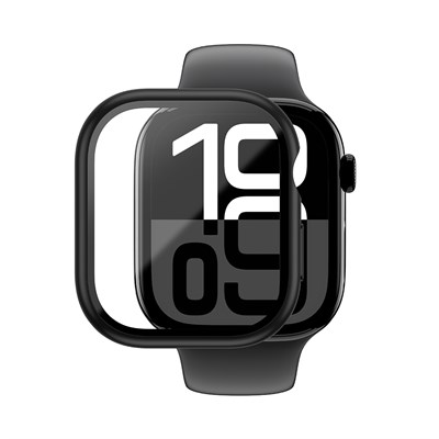 Apple Watch 10 46mm Radix Minimal FullGuard Sert PC Kasa ve Ekran Koruyucu