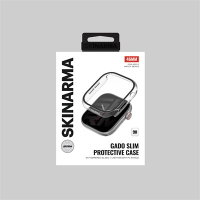 Apple Watch 10 46mm SkinArma Gado Sert Silikon Kasa ve Ekran Koruyucu