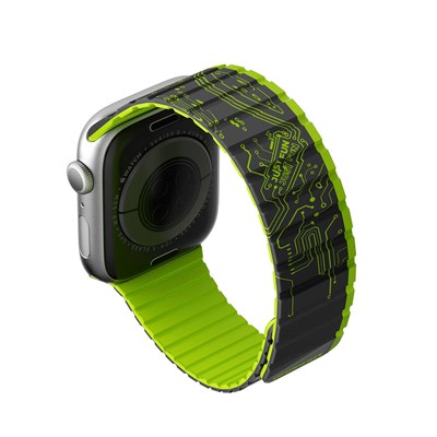 Apple Watch 40mm Kordon Youngkit Technology Magnetik Tak Çıkar Silikon Strap Kayış
