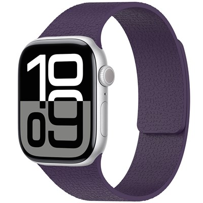 Apple Watch 44mm Zore KRD-136 Kabartma Desenli Silikon Kordon