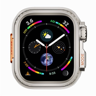 Apple Watch 44mm to Apple Watch Ultra 49mm Kasa Dönüştürücü Zore Watch Gard 33