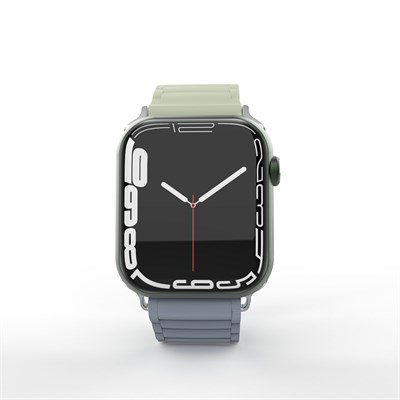 Apple Watch 7 41mm Zore KRD-122 Silikon Kordon Strap Kayış