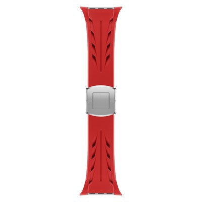 Apple Watch Ultra 49mm KRD-127 Metal Tokalı Silikon Kordon