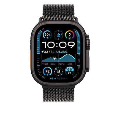 Apple Watch Ultra 49mm Zore KRD-100 Titanyum Hasır Kordon