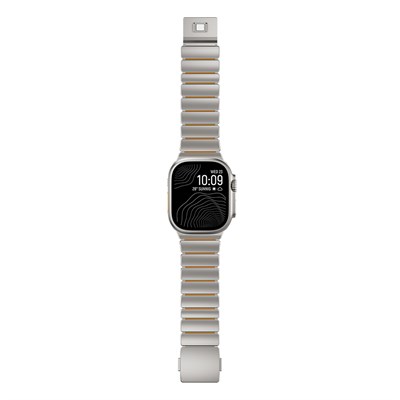 Apple Watch Ultra 49mm Zore KRD-152 Titanyum Silikon Kordon