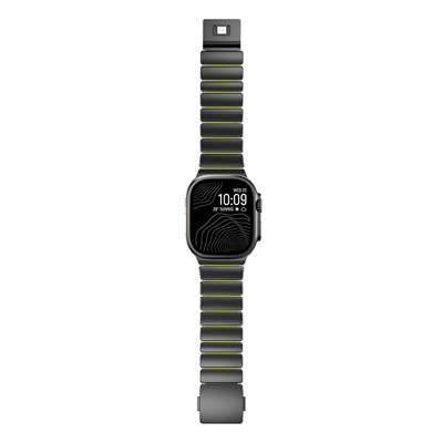 Apple Watch Ultra 49mm Zore KRD-152 Titanyum Silikon Kordon