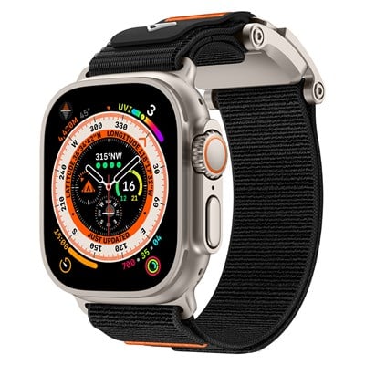 Apple Watch Ultra 49mm Zore KRD-154 Naylon Kumaş Hasır Örgülü Kordon