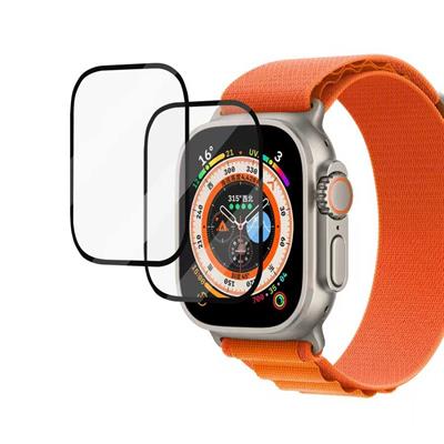 Apple Watch Ultra 49mm Zore PMMA - Cam Saat Ekran Koruyucu