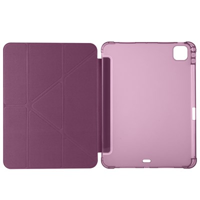 Apple iPad Air 11 2024 Kılıf Zore Tri Folding Kalem Bölmeli Standlı Kılıf