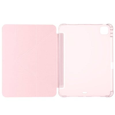 Apple iPad Pro 11 2025 M5 Kılıf Zore Tri Folding Kalem Bölmeli Standlı Kılıf