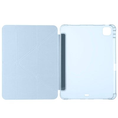 Apple iPad Pro 11 2025 M5 Kılıf Zore Tri Folding Kalem Bölmeli Standlı Kılıf