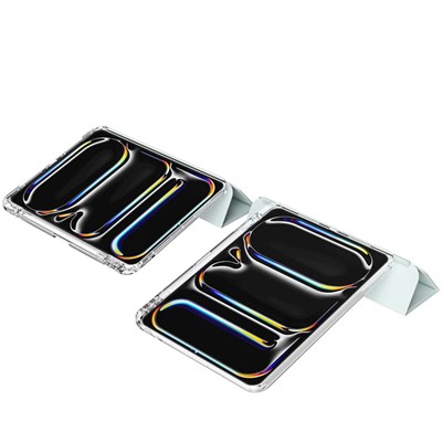 ​​Apple iPad Pro 13 2025 M5 Kılıf Magnetik Ayrılabilen Airbagli Zore Sliding Tablet Kılıfı