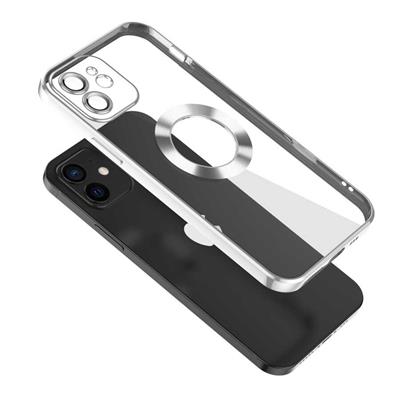 Apple iPhone 11 Kılıf Kamera Korumalı Logo Gösteren Zore Omega Kapak