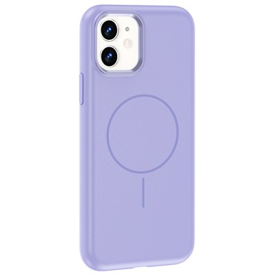 Apple iPhone 11 Kılıf M-Safe Şarj Özellikli Metal Kamera Çerçeveli Zore Edi Silikon Kapak