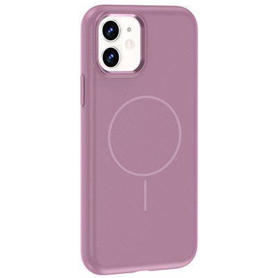 Apple iPhone 11 Kılıf M-Safe Şarj Özellikli Metal Kamera Çerçeveli Zore Edi Silikon Kapak
