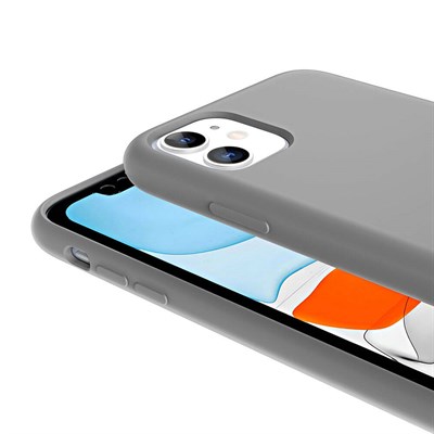 Apple iPhone 11 Kılıf Magsafe Şarj Özellikli Renkli Kenar Airbag Şeritli Zore Lamer Kapak