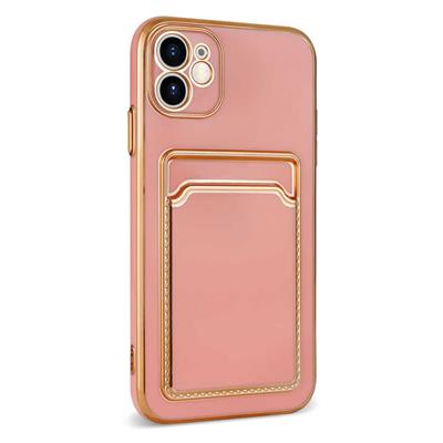Apple iPhone 12 Kılıf Zore Bark Kartlıklı Kapak