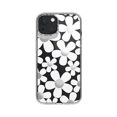 Apple iPhone 13 Çift IMD Baskılı Switcheasy Artist Fleur Kapak