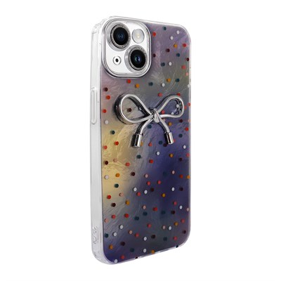 Apple iPhone 13 Kılıf Kamera Korumalı Figürlü Zore Ponti Silikon Kapak