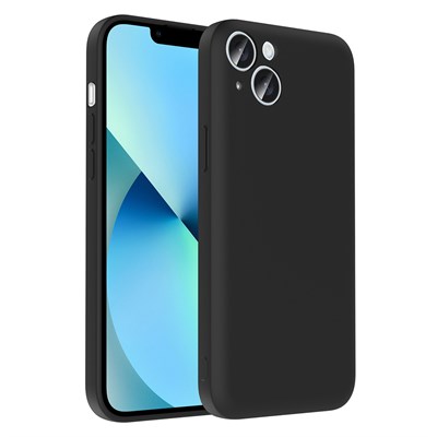 Apple iPhone 13 Kılıf Kamera Korumalı Kartlık Hazneli Zore Vitra Kapak