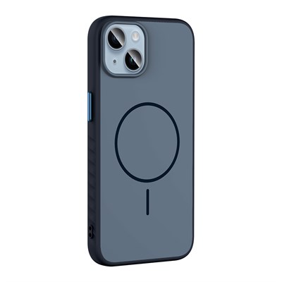 Apple iPhone 13 Kılıf M-safe Şarj Özellikli Zore Tea Kapak