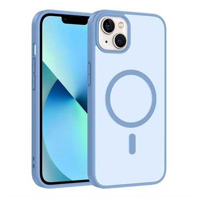 Apple iPhone 13 Kılıf M-safe Şarj Özellikli Zore Babet Kapak