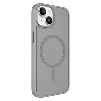 Apple iPhone 13 Kılıf Mat Arka Yüzey Wireless Şarj Özellikli Zore Flet Magsafe Kapak