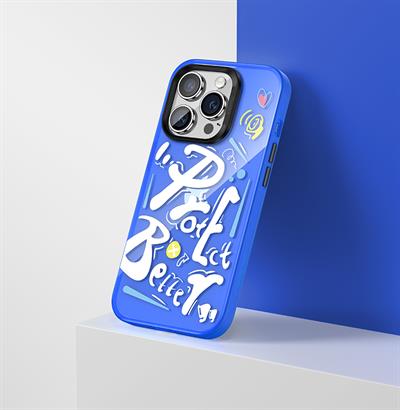 Apple iPhone 13 Pro Kılıf Airbagli TPU Yazı Temalı Benks Dynamic New Kapak