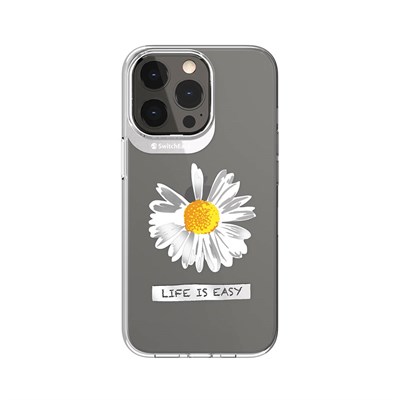 Apple iPhone 13 Pro Çift IMD Baskılı Switcheasy Artist Daisy Kapak