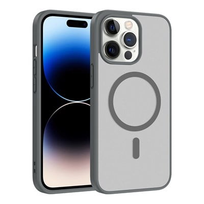 Apple iPhone 13 Pro Kılıf M-safe Şarj Özellikli Zore Babet Kapak