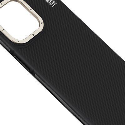 Apple iPhone 13 Pro Kılıf M-safe Şarj Özellikli YoungKit 600D Kevlar Kapak