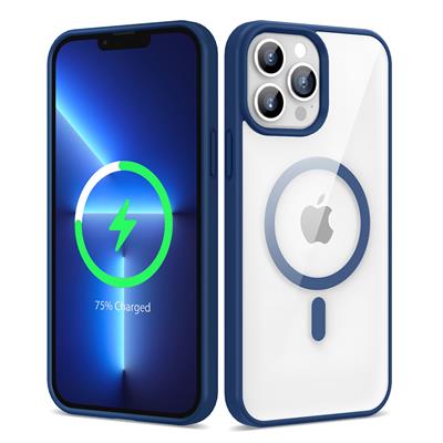 Apple iPhone 13 Pro Max Kılıf Magsafe Wireless Şarj Özellikli Silikon Zore Ege Kapak