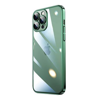 Apple iPhone 13 Pro Max Kılıf Sert PC Renkli Çerçeveli Zore Riksos Kapak