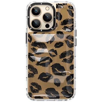Apple iPhone 13 Pro Max Kılıf YoungKit Leopard Article Serisi Kapak